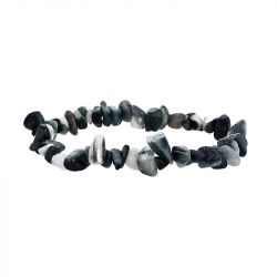 Bracelet baroque terra nata tourmaline Œil de chat edo3701459019526 - bracelets-elastique - edora - 1