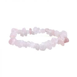 Bracelet baroque terra nata noaÉ quartz rose madagascar edo3701459044351 - bracelets-elastique - edora - 1