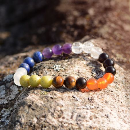 Bracelets homme: bracelet cuir, jonc, gourmette or ou argent - bracelets-elastique - edora - 1