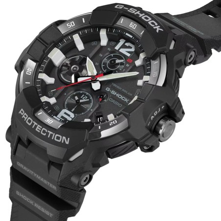 Montre homme  casio g-shock gravitymaster résine noire gr-b300-1aer – analogiques