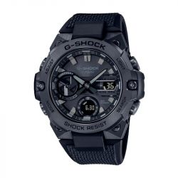 Montre homme  casio g-shock g-steel  résine noire gst-b400bb-1aer - analogiques - edora - 0