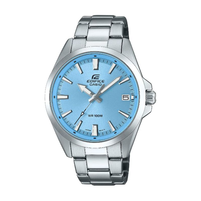 Montre homme casio acier argenté efv-100d-2bvuef - analogiques - edora