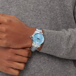 Montre homme casio acier argenté efv-100d-2bvuef - analogiques - edora - 1