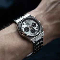 Montre homme chronographe casio edifice acier gris efb-730d-7avuef - chronographes - edora - 1