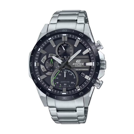 Montre homme chronographe casio edifice slim acier gris efs-s620db-1avuef – chronographes