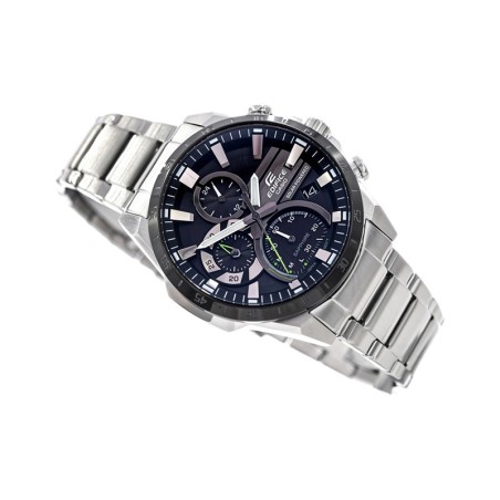 Montre homme chronographe casio edifice slim acier gris efs-s620db-1avuef – chronographes