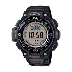 Montre homme digitale casio résine noire sgw-1000-1aer - digitales - edora - 0
