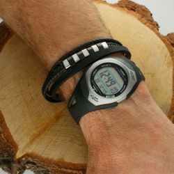 Montre homme digitale casio résine noire sgw-1000-1aer - digitales - edora - 1