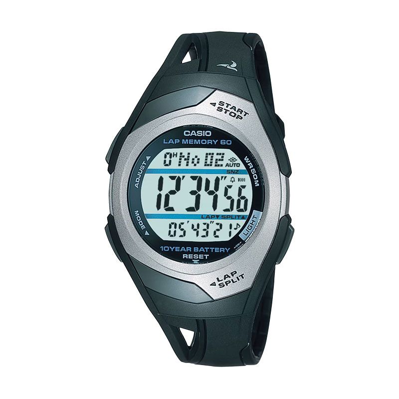 Montre enfant digitale casio résine noire str-300c-1vef - juniors - edora