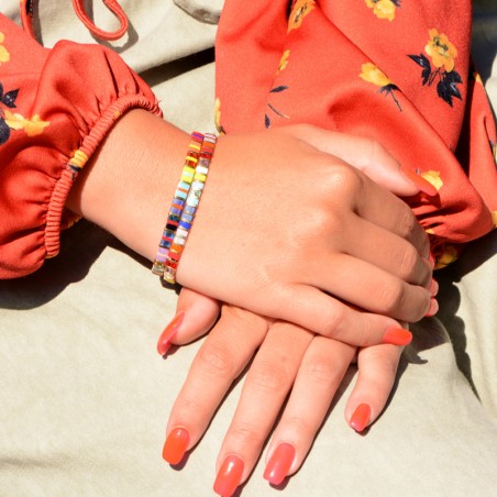 Bracelet femme edora perles miyuki tila multicolores fw029 – bracelets femme