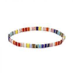 Bracelet femme edora perles miyuki tila multicolores fw029 - bracelets-femme - edora - 1