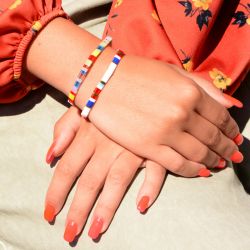 Bracelet femme edora perles miyuki tila multicolores tibr063 - bracelets-femme - edora - 1