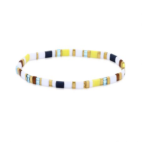 Bracelets élastiques : bracelet perle homme, bracelet perlé - bracelets-femme - edora - 1