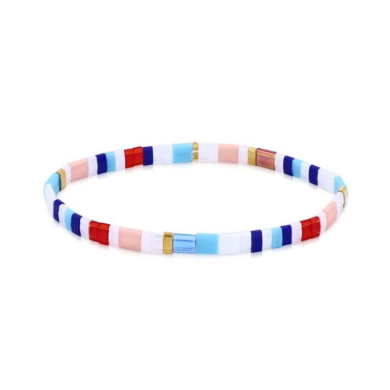 Bracelet femme edora perles miyuki tila multicolores tibr275 - bracelets-femme - edora