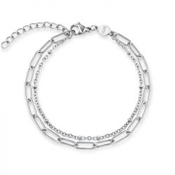 Coffret montre femme cluse la tétragone acier bicolore cg10326 - montre cluse or & argent, montre cluse doré - - analogiques - edora - 5