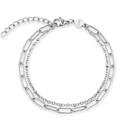 Coffret montre femme cluse la tétragone acier bicolore cg10326 – analogiques