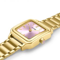 Montre femme cluse gracieuse petite acier doré cw11819 - montre cluse or & argent, montre cluse doré - - analogiques - edora - 2
