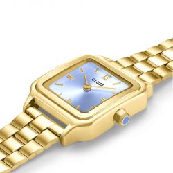 Montre femme cluse gracieuse petite acier doré cw11820 - montre cluse or & argent, montre cluse doré - - analogiques - edora - 2