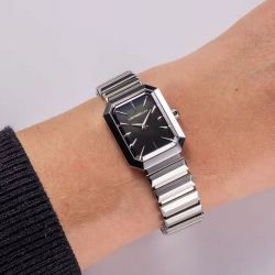 Montre femme herbelin octogÔne acier argenté 17556b49 - analogiques - edora - 1