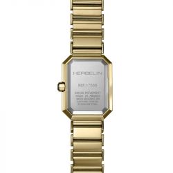 Montre femme herbelin octogÔne acier doré  17556bp1n19 - analogiques - edora - 3