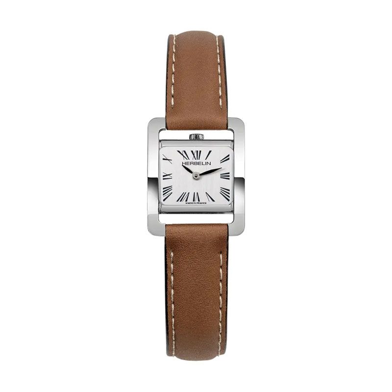 Montre femme herbelin ve avenue cuir marron 17037ap01gd - analogiques - edora