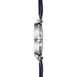 Montre homme automatique herbelin newport cuir et tissu bleu 1768a15bl - analogiques - edora - 2