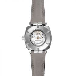 Montre homme automatique herbelin newport cuir et tissu bleu 1774an154 - analogiques - edora - 3