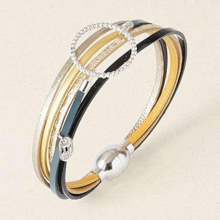 Bracelet femme flowers for zoé annabelle cuir annabelle955t1 – bracelets femme