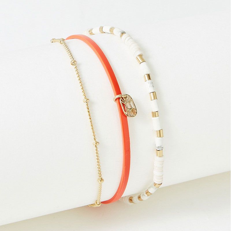 Bracelet femme flowers for zoÉ appoline  cuir  appoline147ht1 - bracelets-femme - edora