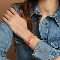 Bracelet femme flowers for zoÉ appoline  cuir  appoline147ht1 - bracelets-femme - edora - 1