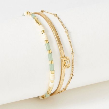 Bijoux flowersforzoé: flowersforzoé bracelet & boucles d’oreilles - edora - bracelets-femme - edora - 1