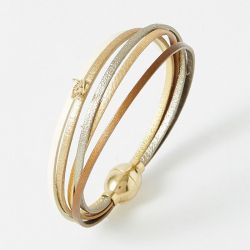 Bracelet femme flowers for zoÉ artiste cuir  artiste959t1 - bracelets-femme - edora - 0