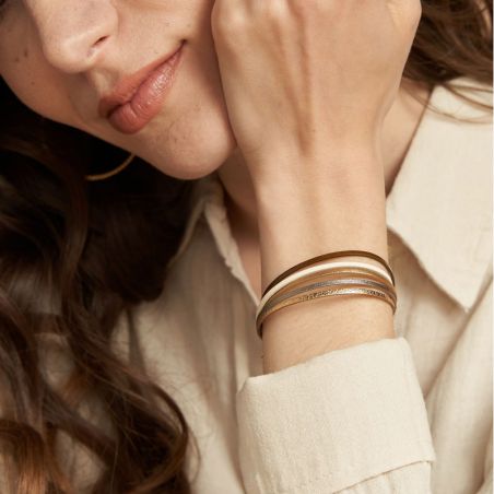 Bijoux flowersforzoé: flowersforzoé bracelet & boucles d’oreilles - edora - bracelets-femme - edora - 2