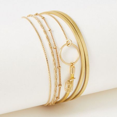 Bijoux flowersforzoé: flowersforzoé bracelet & boucles d’oreilles - edora - bracelets-femme - edora - 1