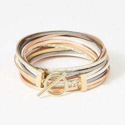 Bracelet femme flowers for zoÉ magnum ashley cuir magnum002t1 - bracelets-femme - edora - 1