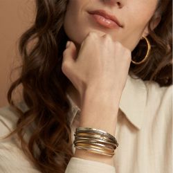 Bracelet femme flowers for zoÉ magnum my way  cuir magnum959t1 - bracelets-femme - edora - 3