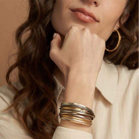 Bracelet femme flowers for zoé magnum my way  cuir magnum959t1 – bracelets femme