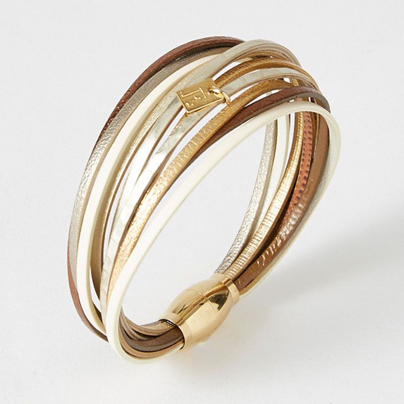 Bracelet femme flowers for zoÉ malicieux my way  cuir malicieux959t1 - bracelets-femme - edora