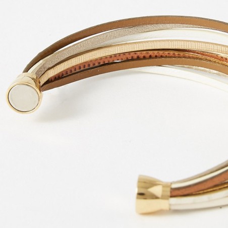 Bracelet femme flowers for zoé malicieux my way  cuir malicieux959t1 – bracelets femme