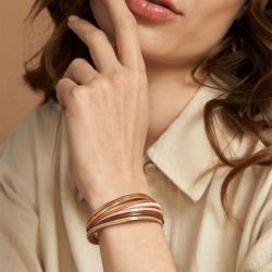 Bracelet femme flowers for zoÉ malicieux let it be  cuir malicieux960t1 - bracelets-femme - edora - 3