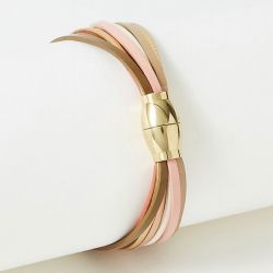 Bracelet femme flowers for zoÉ malicieux let it be  cuir malicieux960t1 - bracelets-femme - edora - 4