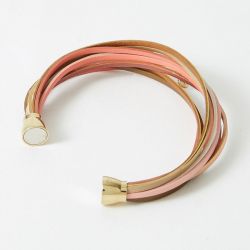 Bracelet femme flowers for zoÉ malicieux let it be  cuir malicieux960t1 - bracelets-femme - edora - 5