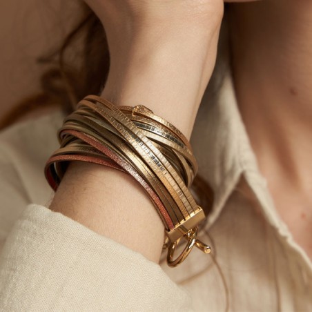 Bracelet femme flowers for zoé starsky my way cuir starsky959tu – bracelets femme