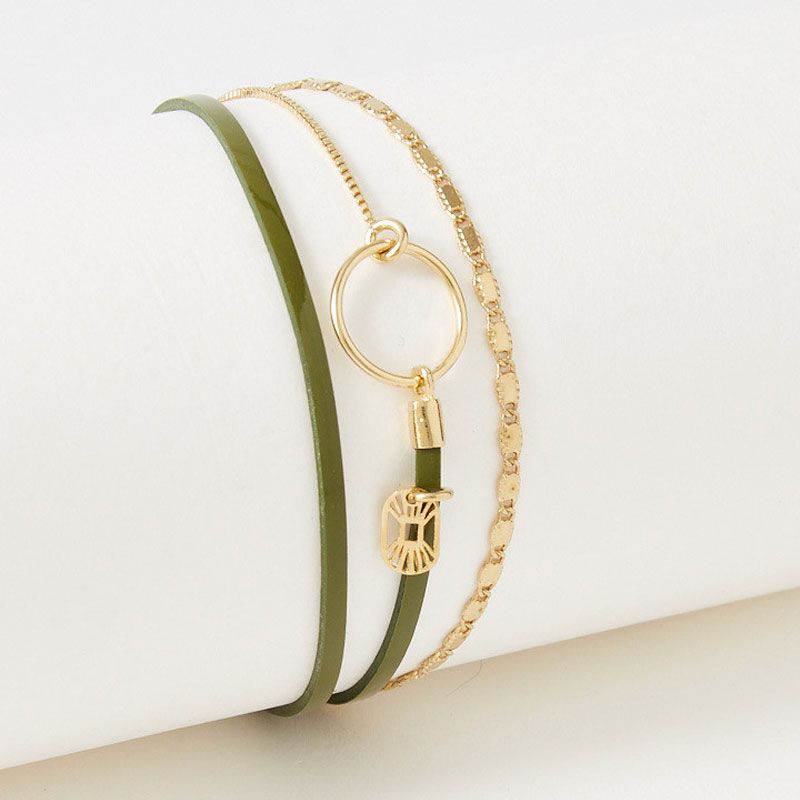 Bracelet femme flowers for zoÉ tabatha olive vernis tabatha312t1 - bracelets-femme - edora