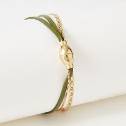 Bracelet femme flowers for zoÉ tabatha olive vernis tabatha312t1 - bracelets-femme - edora - 2