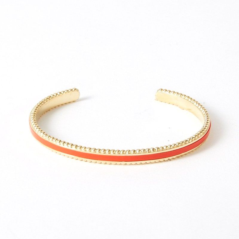 Bracelet femme jonc flowers for zoÉ tuesday orange blood tuesday089tu - joncs - edora