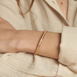 Bracelet femme jonc flowers for zoÉ tuesday bloom  tuesday107tu - joncs - edora - 1