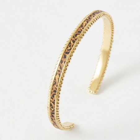 Bracelet femme jonc flowers for zoé tuesday camel leo tuesday456tu – joncs