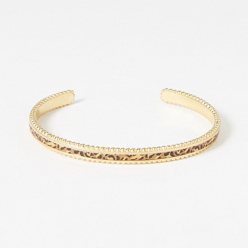 Bracelet femme jonc flowers for zoÉ tuesday camel leo tuesday456tu - joncs - edora