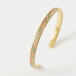 Bracelet femme jonc flowers for zoÉ tuesday flowerprint  tuesday457tu - joncs - edora - 2